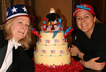 Kazoo Cake Creators, barbara and Chef Whitney