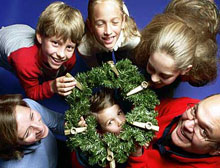 Joyful Noise Holiday Wreath